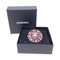 Cocomark Brooch B16-B Gold X Bordeaux Gp Plated Lambskin from Chanel 5