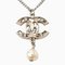 Necklace with Pendant and Rhinestone from Chanel 1