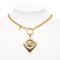 CHANEL Cocomark Diamond Necklace Gold Plated Ladies, Image 2