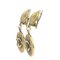 Chanel Earrings Gold Coco Mark Gp Swing Coin Women's Circle, Set of 2, Image 2