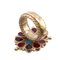 Colored Stone A14 Coco Mark Ring in Gold from Chanel 10