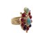 Colored Stone A14 Coco Mark Ring in Gold from Chanel 5