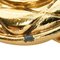 CHANEL Cocomark matelasse brooch gold plated ladies 3