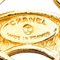 CHANEL Cocomark matelasse brooch gold plated ladies 6
