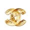 CHANEL Cocomark matelasse brooch gold plated ladies 2
