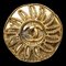 CHANEL Cocomark Sun Motif Brooch Gold Plated Ladies, Image 1