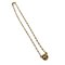 Coco Mark Chain Necklace Pendant Womens Mens Gold from Chanel 1