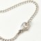 CHANEL necklace pendant here mark CC studs black silver, Image 4