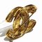 CHANEL Cocomark Matelasse Brooch Gold Color Women's Accessories 6