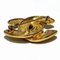CHANEL Cocomark Matelasse Brooch Gold Color Women's Accessories 9