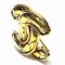 CHANEL Cocomark Matelasse Brooch Gold Color Women's Accessories 2