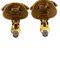 Chanel 94P Coco Mark Earrings Gold Ladies, Set of 2 8