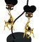 Earrings Coco Mark Rhinestone Bambi Deer Gold from Chanel, Set of 2 6
