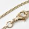 CHANEL Necklace Pendant Coco Mark CC Rhinestone Gold 6