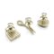 Pin Brooches in Gold from Chanel, 2021, Set of 3 2