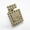 Pin Brooches in Gold from Chanel, 2021, Set of 3 9