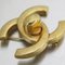 CHANEL brooch here mark gold metal material ladies, Image 2