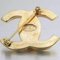 CHANEL brooch here mark gold metal material ladies, Image 3