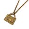CHANEL 94P Bag Motif Matelasse Necklace Gold Ladies, Image 2