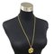 Coco Mark Chain Necklace Pendant Gold from Chanel 2