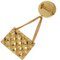 CHANEL Cocomark Matelasse Bag Motif Vintage Gold Plated 23 Women's Brooch 2