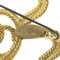 CHANEL Clover Cocomark Vintage Gold Plated 28 Ladies Brooch, Image 3
