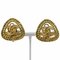 Coco Mark Earrings Gold Plated 28 from Chanel, Set of 2 1