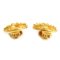 Earrings Here Mark Metal Gold from Chanel, Set of 2 4