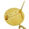 Spilla con motivo borsa Here Mark Matelasse placcata in oro di Chanel, Immagine 3