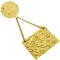 Spilla con motivo borsa Here Mark Matelasse placcata in oro di Chanel, Immagine 1