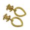 Coco Mark Swing Earrings Gp 96p Gold Womens from Chanel, Set of 2 3