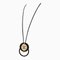 Collana girocollo CHANEL in edizione speciale con strass in oro nero, Immagine 1