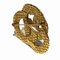 Coco Mark Circle Brooch in Gold Color from Chanel, Image 5