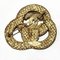 Coco Mark Circle Brooch in Gold Color from Chanel 4