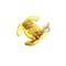 Pendientes Coco Mark Turnlock vintage de oro 96a de Chanel. Juego de 2, Imagen 3