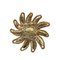 CHANEL Sun Motif Brooch Gold Plated Ladies, Image 2