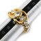 Anello a fascia con strass in oro di Chanel, Immagine 6