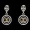 Chanel Earrings A06833X01060 Metal 96P Approx. 12.7G Women's, Set of 2 1