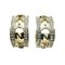 Earrings Coco Mark Hoop B21k Rhinestone Gold Womens from Chanel, Set of 2 1