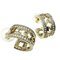 Earrings Coco Mark Hoop B21k Rhinestone Gold Womens from Chanel, Set of 2 3
