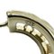 Earrings Coco Mark Hoop B21k Rhinestone Gold Womens from Chanel, Set of 2 5