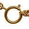 CHANEL Cocomark Crown Necklace Gold Plated Ladies, Image 7