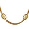 CHANEL Cocomark Crown Necklace Gold Plated Ladies 4