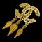 Gold Plated Brooch from Chanel, Image 1