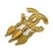 Gold Plated Brooch from Chanel 2