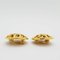 Round Earrings in Gold from Chanel, Set of 2 2