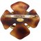 Tortoiseshell Pattern Here Mark Brooch in Brown from Chanel 2