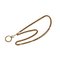 CHANEL Double Chain Loupe Necklace Gold Plated Ladies, Image 3