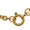 CHANEL Cocomark Circle Halskette Vergoldet Damen 5