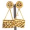 Matelasse 28 Coco Mark Earrings from Chanel, Set of 2 3